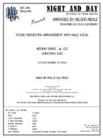 Night and Day Jazz Ensemble sheet music cover Thumbnail